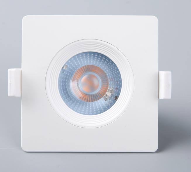 New EMC New ERP Approved 3W 5W 7W 38 58 110° IP20/IP65 Recessed Square LED Down Light with Warm Cool Daylight White
