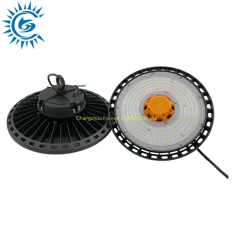 Wireless Control Sensor 60 90 120 Degree Reflector 100W 150W 200W UFO LED Industrial High Bay Light Downlight