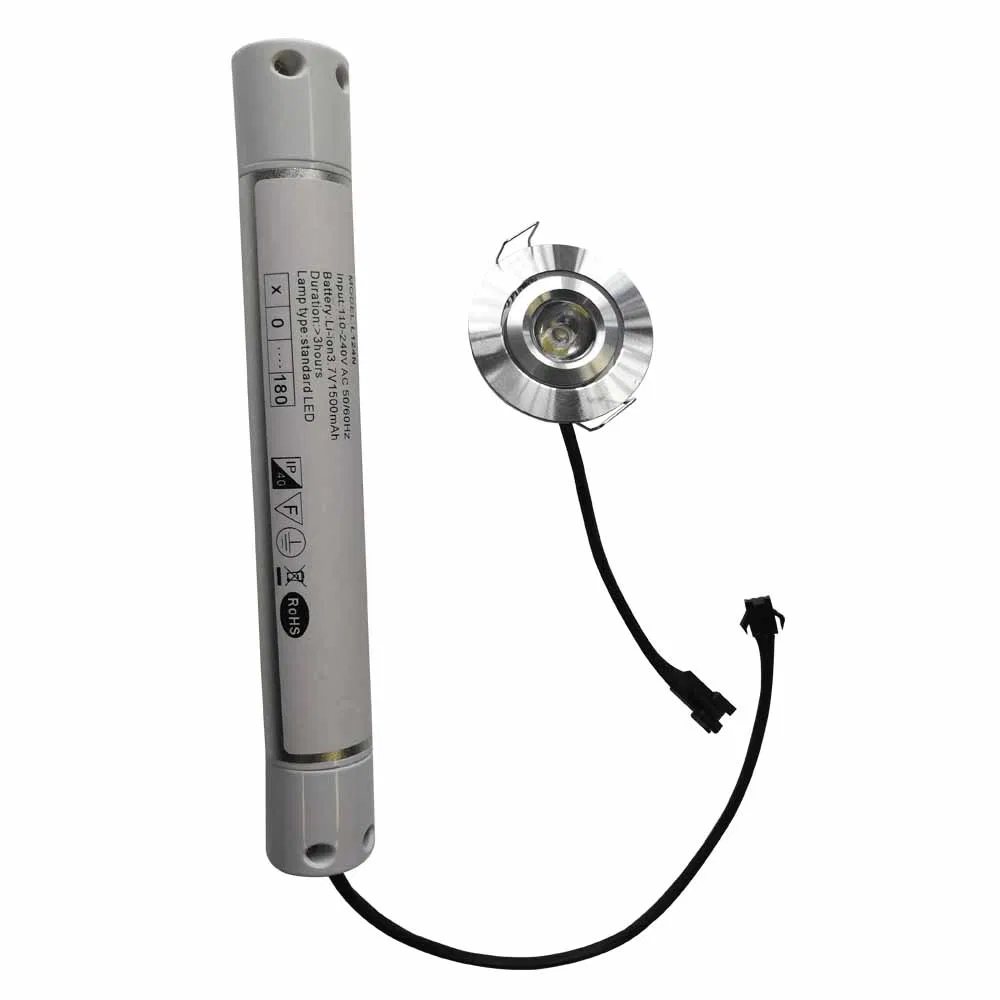 Industrial Wholesale Li-ion Battery Emergency Downlight with Professional Technical Support 3 Years Warranty