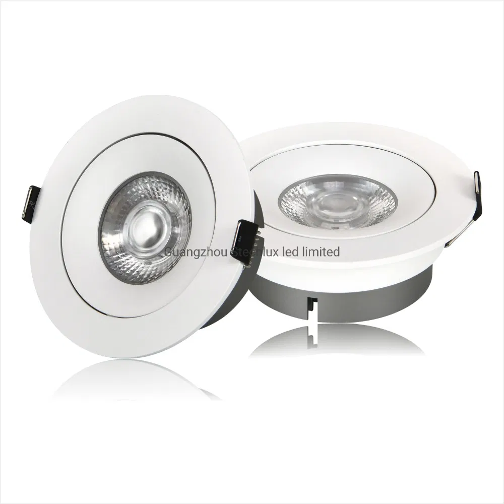 Dali LED Downlight Low Glare Ugr<19 Warm White 2700K 15 Degree 20W LED Downlight Recessed Dali LED Downlight with Lens