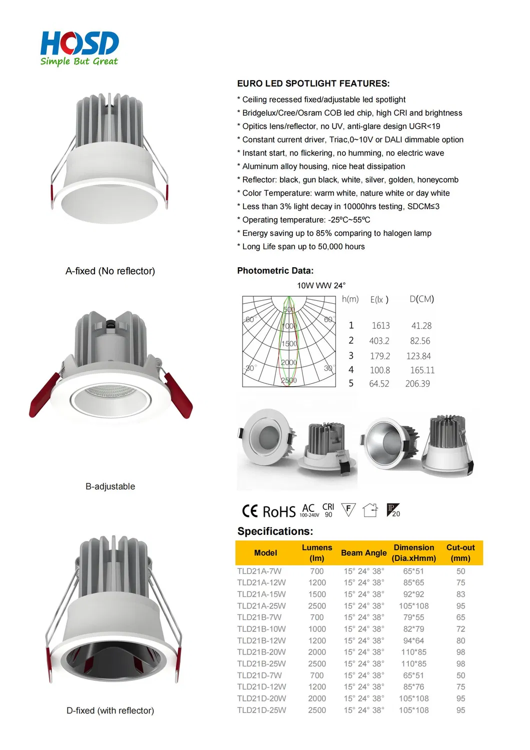 LED Downlight Presentation
