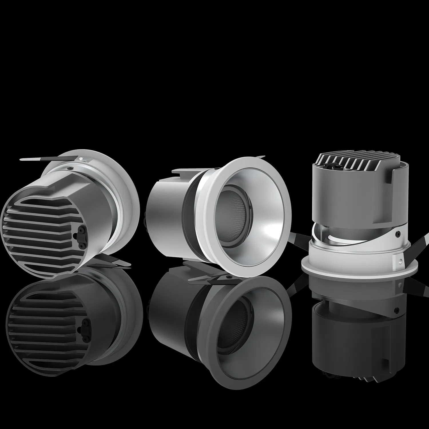 30W-35W Ra>95 Anti-Glare Ceiling Recessed Adjustable COB LED Wallwasher Downlight Spotlight