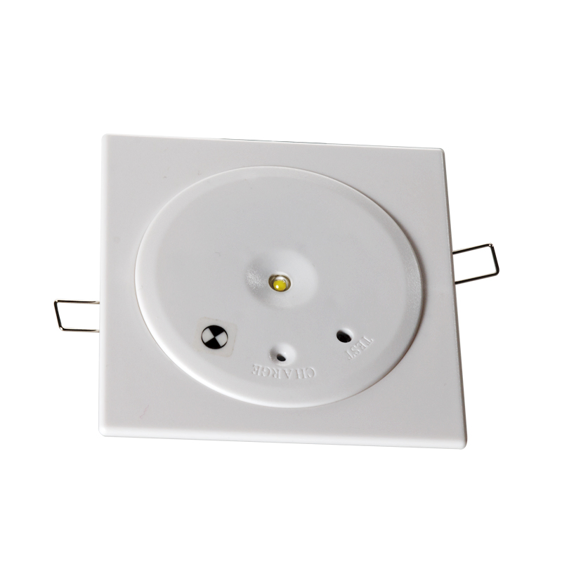 3W Ceiling Recessed Rechargeable LED Emergency Downlight with Ni-CD Batteries
