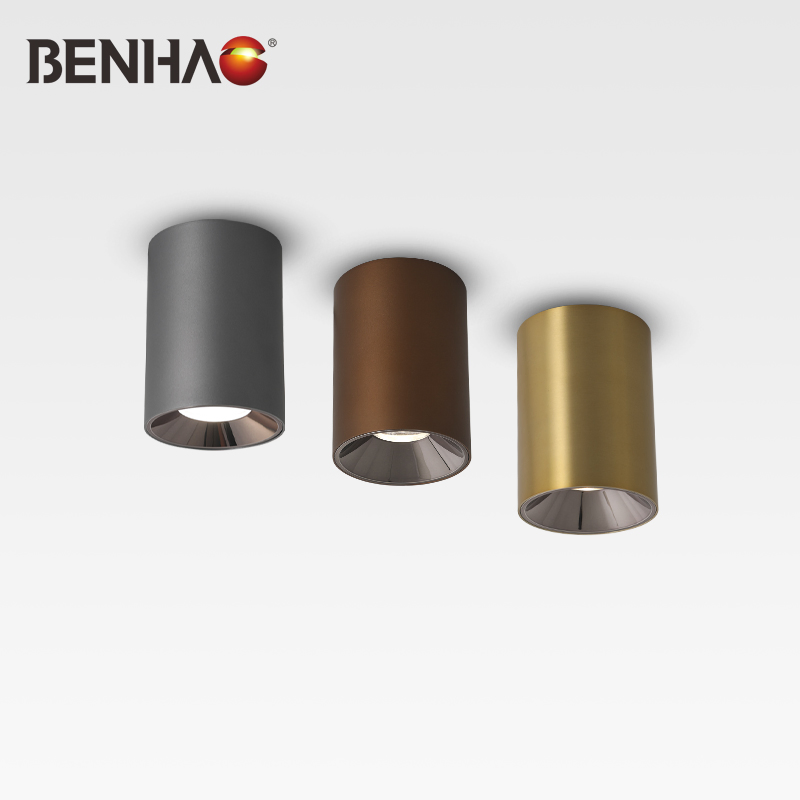 Residential Commercial Home Indoor Custom Color Surface Mounted Aluminum LED Downlights