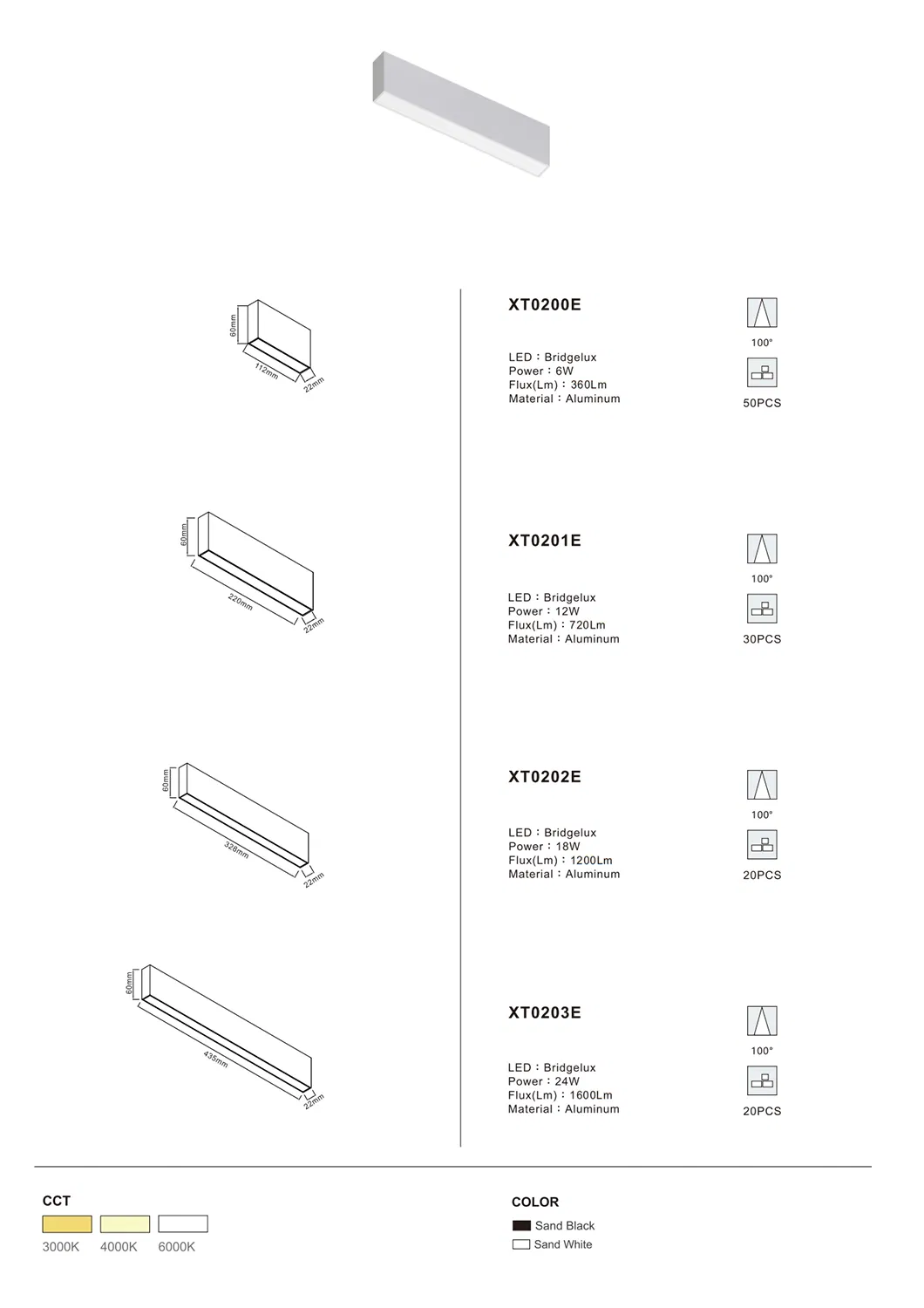 Linear Downlight View 2