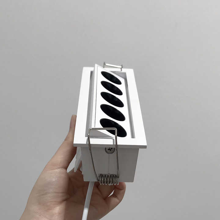 Factory Wholesale Good Price OEM/ODM High Quality Grille Light Deep Anti Glare Adjustable Angle Recessed LED Down Spot Lights