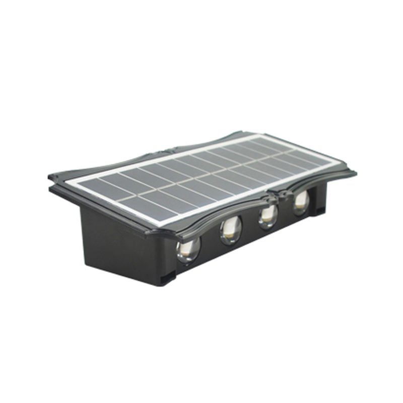 Solar Wall Washer with High Brightness, up and Down Solar Wall Lights, Warm White or RGB LED Wireless Garden Wall Lights