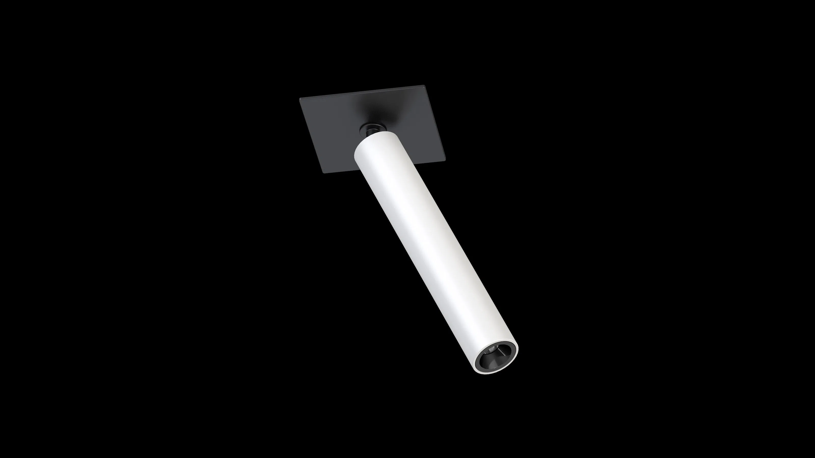 Adjustable 8W LED Downlight Ceiling Fixture with 15-Degree Angle