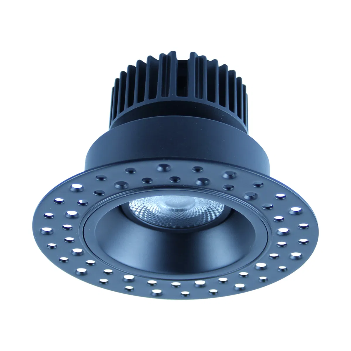 Trimless Round Square LED Downlight Bed Room Slim Ceiling Plaster Anti Glare Downlight