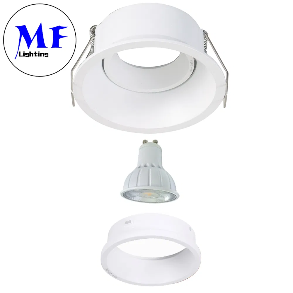 3W 5W 7W 8W GU10 MR16 Rotatable CRI 90 Anti-Glare LED Down Light White/Black LED Housing Fixture Replaceable Recessed Spot Downlight