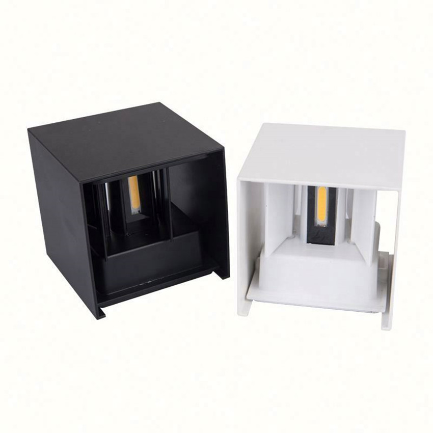 Aluminum Body Black White Golden Color up and Down LED Wall Lamp with G9 Bulb Light Source Beam Angle Adjustable Made in China