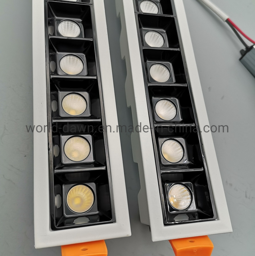 10W 20W 30W Recessed Linear Ceiling Light High Quality COB Downlight Indoor Commercial Lighting LED Spot Light