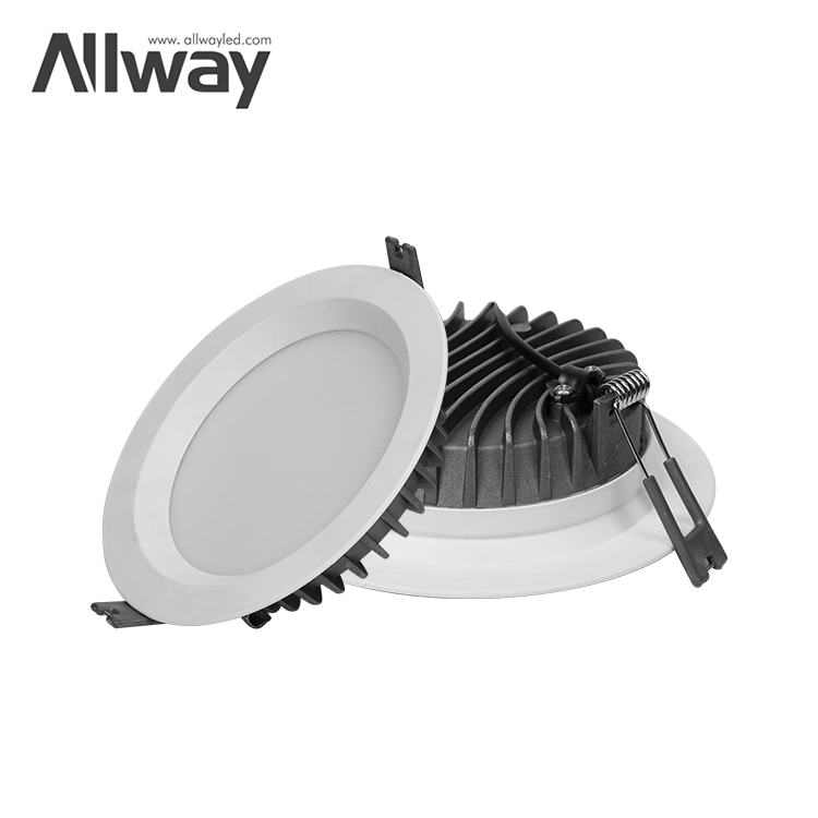 High Quality Aluminum Recessed Commercial Store 12W LED Downlight