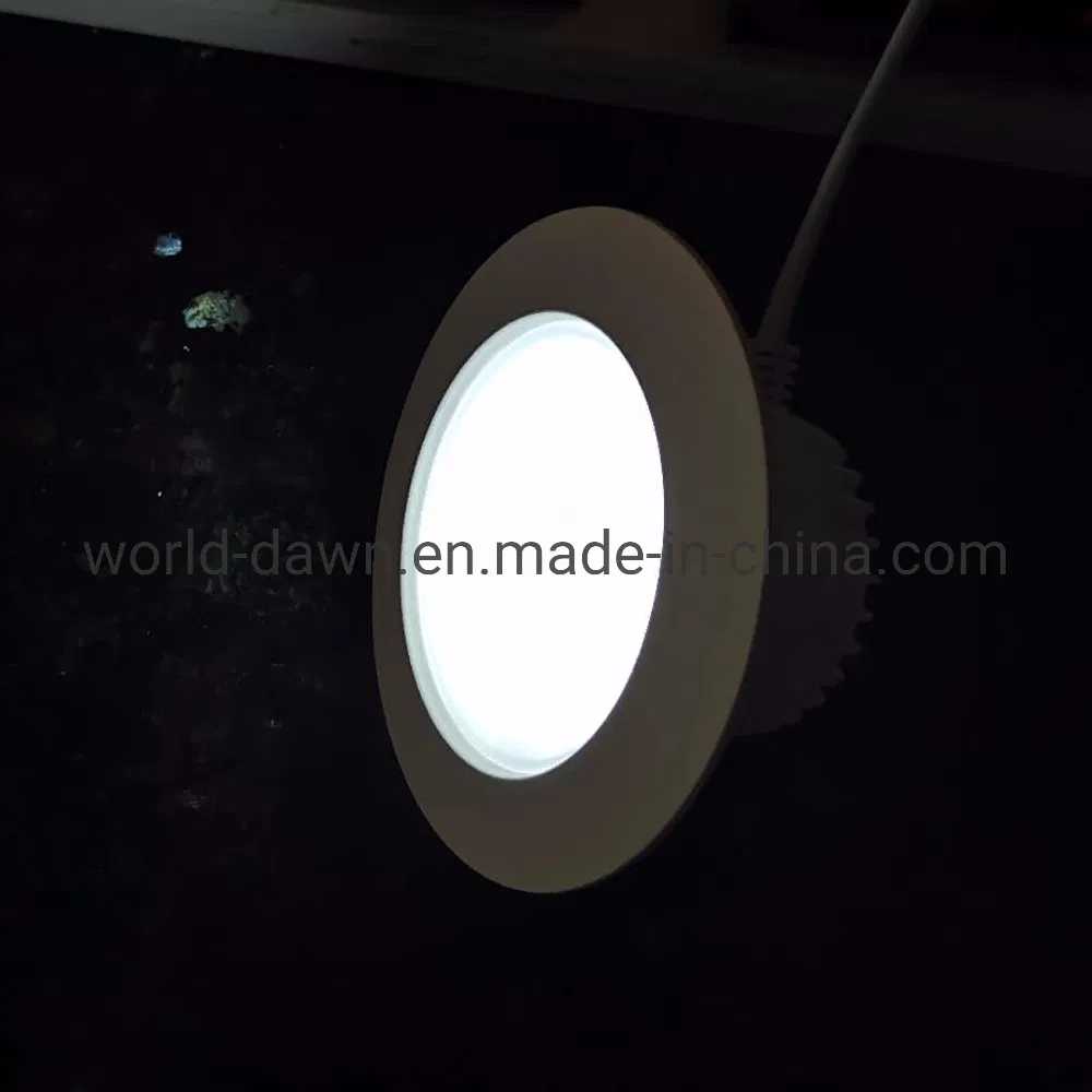 Round Shape 6W Ceiling Down Light Recessed LED Panel Light