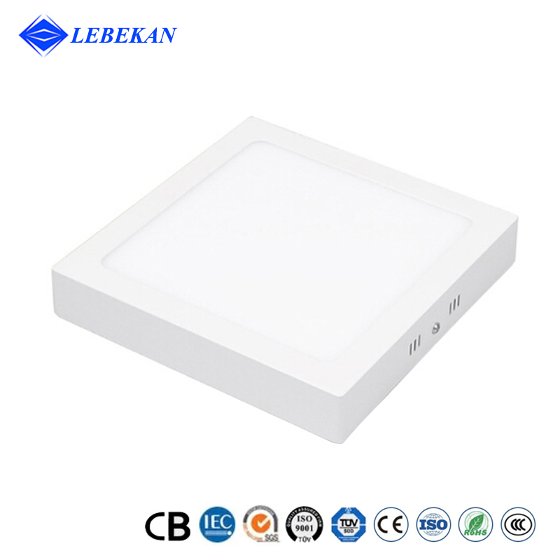 High Quality Surface Down Lighting Square LED Ceiling Lamp 12W 15W 18W 24W Slim Indoor Ceiling Panel Light