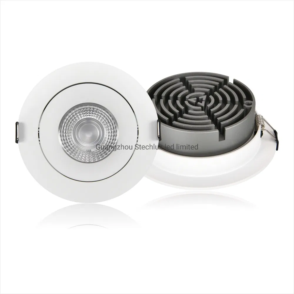 18W Adjustable Residential Dimmable Recessed LED COB Downlight