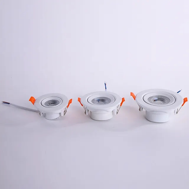 LED Spot Light Aluminum White Down Light Fixture Ceiling Spotlight