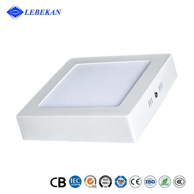 High Quality Surface Down Lighting Square LED Ceiling Lamp 12W 15W 18W 24W Slim Indoor Ceiling Panel Light