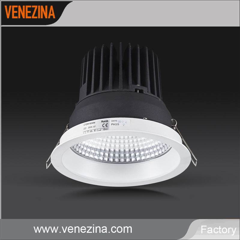 Aluminum 25W Warm White High Efficiency LED COB Spot Light Downlight