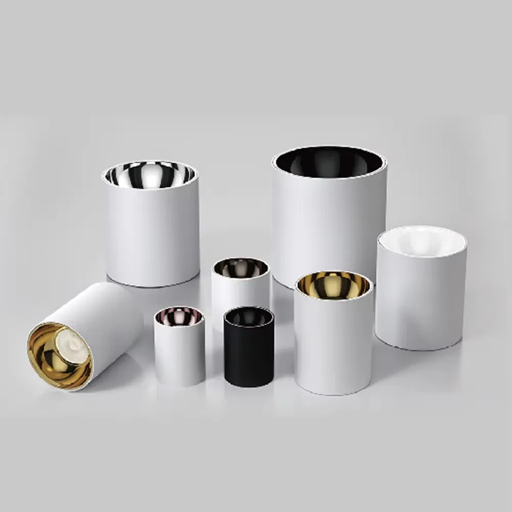 347V FT4 Full Spectrum CRI98 5W 7W Flicker Free Anti-Glare Surface Mounted LED Ceiling Downlight