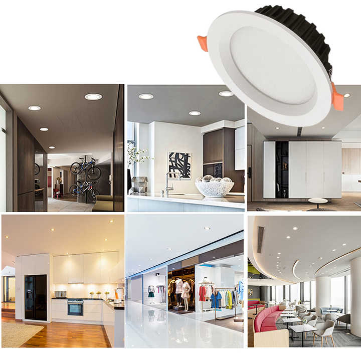 IP65 15W 20W 30W Recessed SMD LED Downlight Kitchen Bathroom Residential Commercial Lighting Down Light
