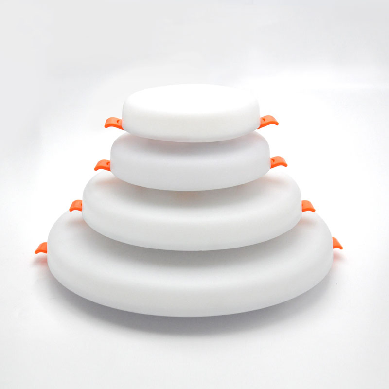 Recessed Round Flat LED Panel OEM Adjustable Ceiling Downlight