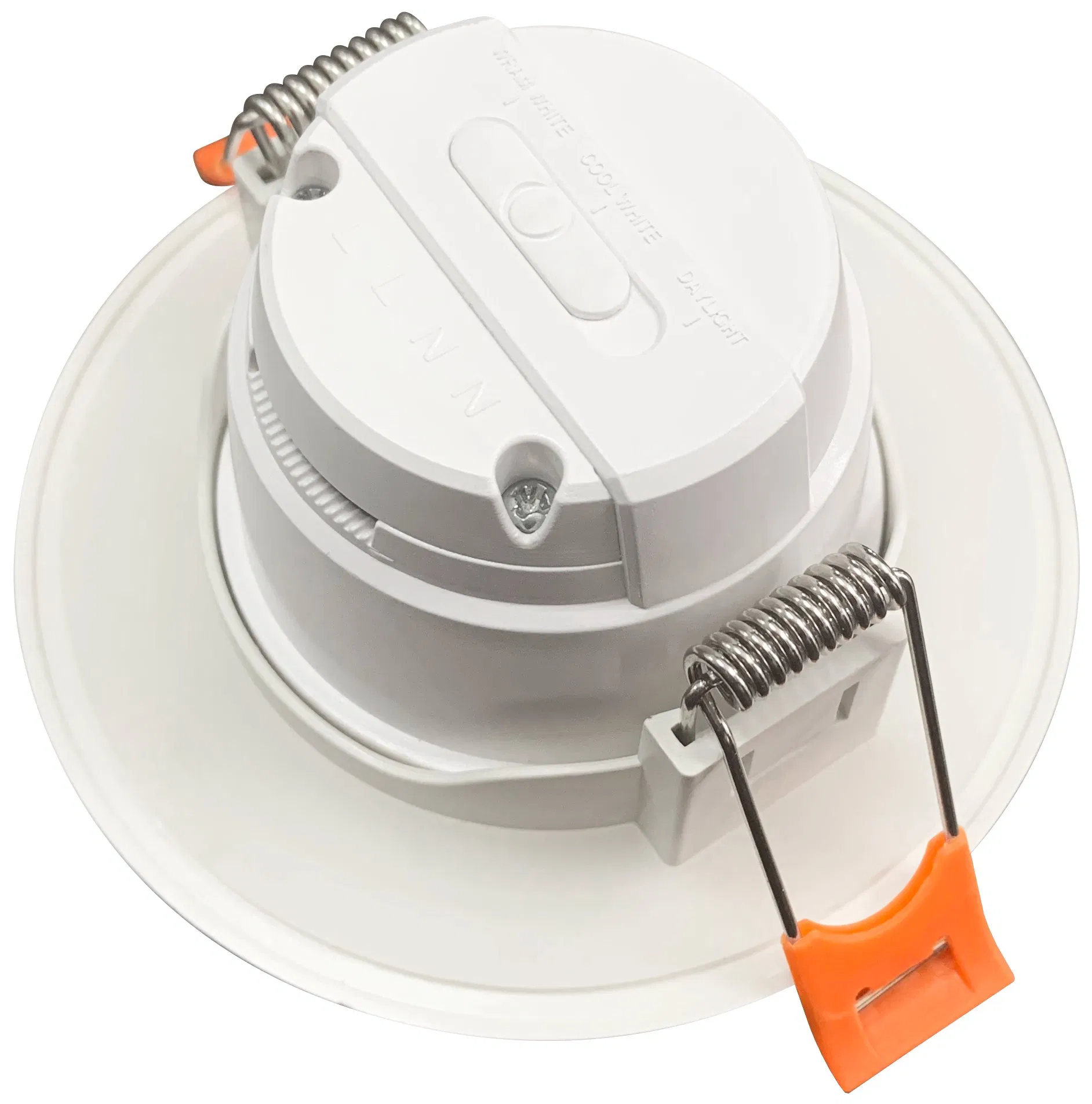 Anti Glare ERP2.0 CE RoHS EMC2.0 3W 5W 7W 9W 12W 15W 18W Alum or Plastic Recessed CCT Dimmable LED Down Light