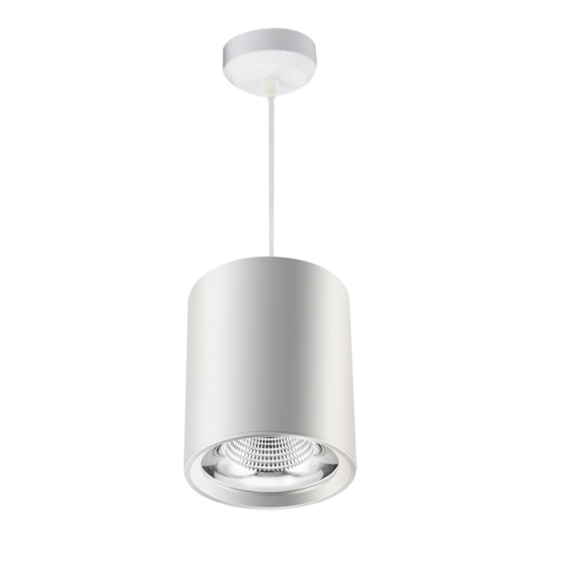 3 Years Warranty Anti-Glare Round Surface Mounted or Suspended Pendent LED Down Light for Clothing Shop Corridor Commercial Buildings