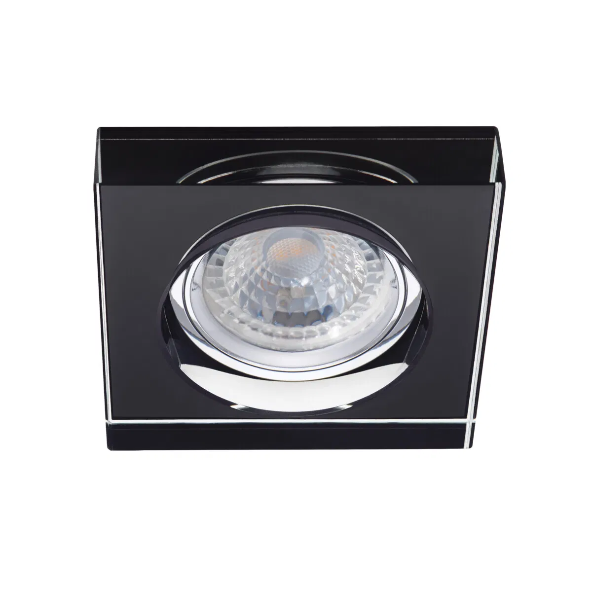 Anti-Glare with GU10 /MR16 Bulb Replacement Square or Round Replaceable LED Spot Down Light for Residential Commercial Retail Hospitality