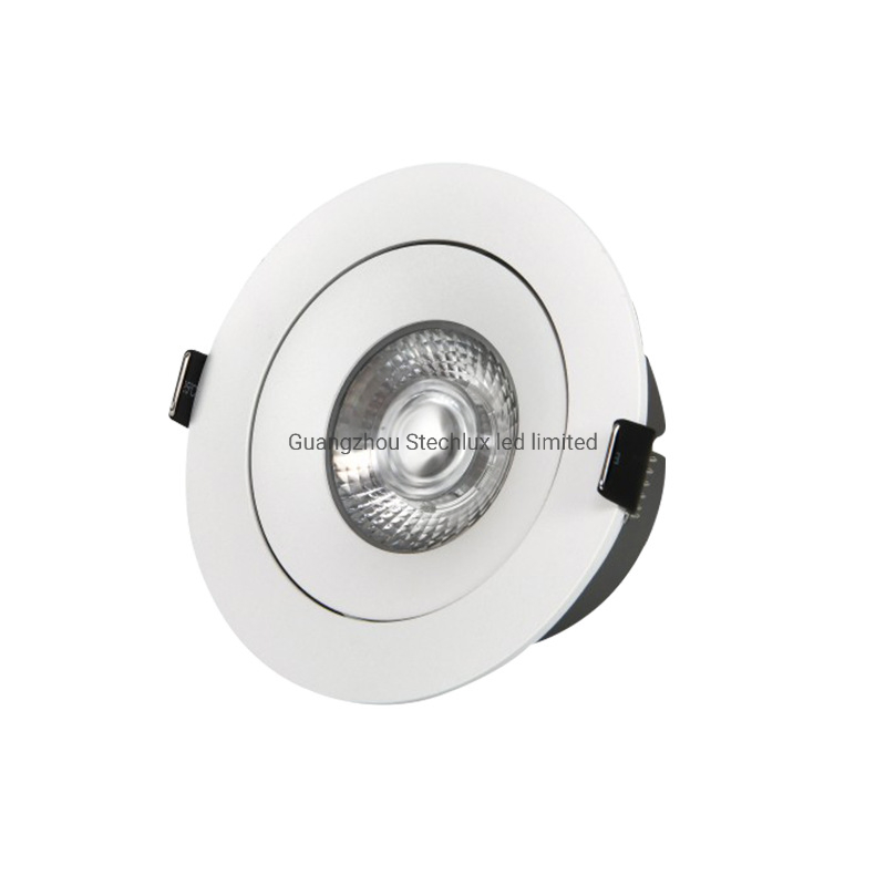 Dali LED Downlight Low Glare Ugr<19 Warm White 2700K 15 Degree 20W LED Downlight Recessed Dali LED Downlight with Lens