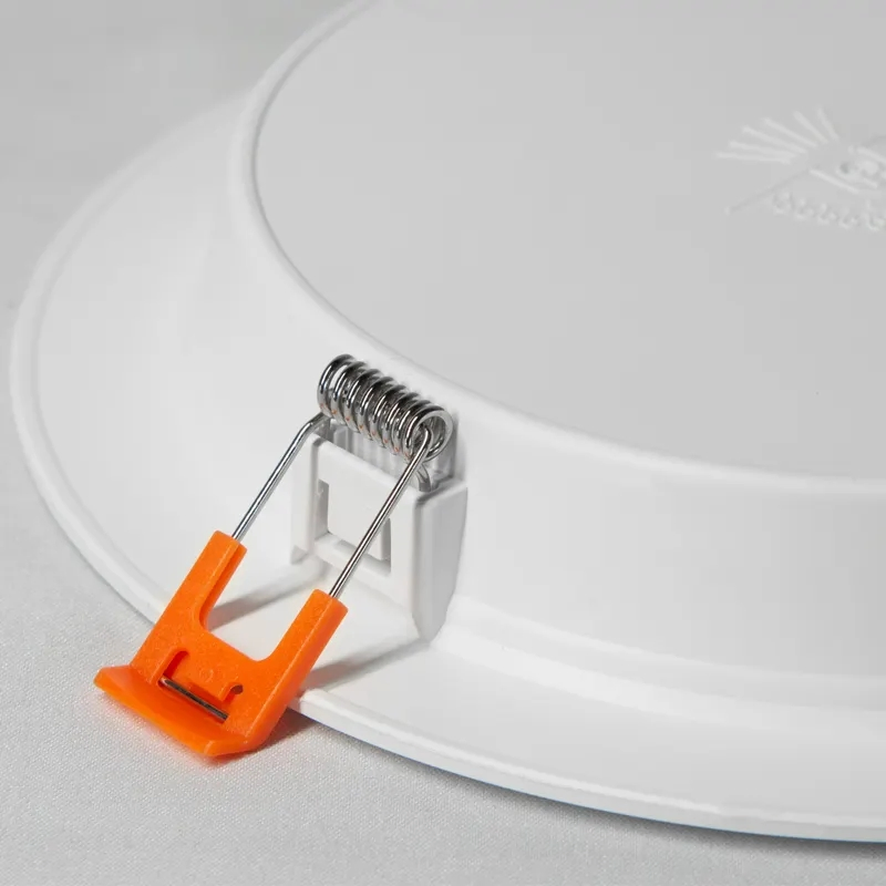 Commercial Small Indoor 12W Round Recessed LED Plastic Downlight