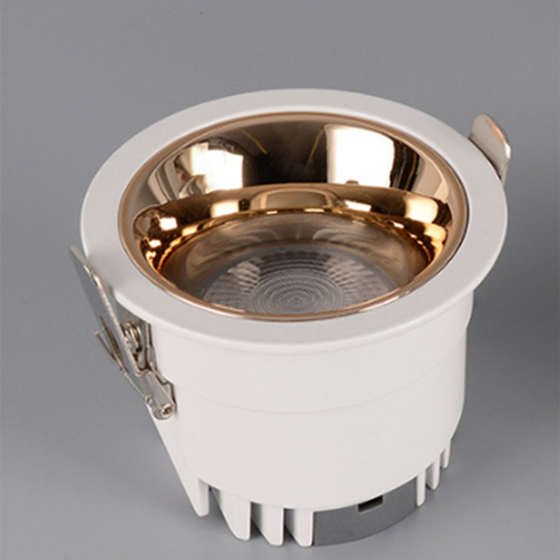 Heavy Duty LED Household Thick Aluminum Turbo Heat Dissipation Engineering Chinese-Made Commercial Lighting Downlight