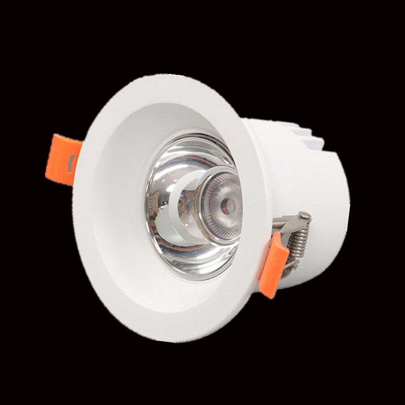 IP65 Outdoor and Indoor 10W Recessed Down Lights Waterproof COB Lamp Spotlight Ceiling Light LED Downlight for Hotel Home Industrial Commercial Lighting