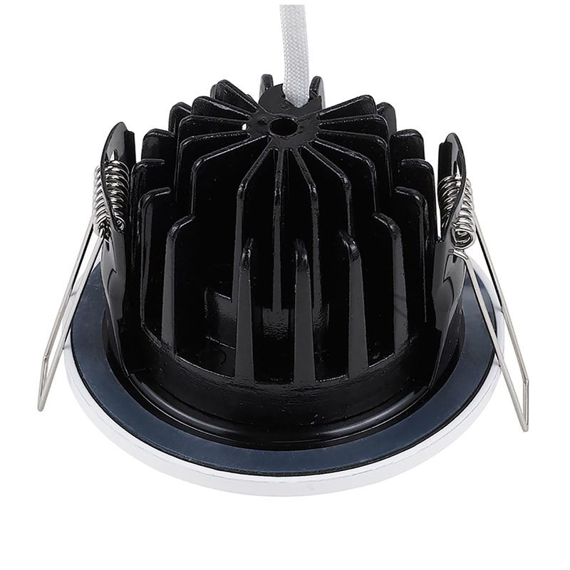 5W Black Downlight LED Modern Dimmable COB Waterproof Light Surface Mounted LED IP65 Downlight