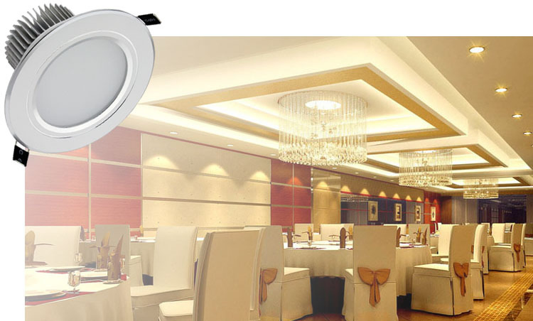 4 Inch Slim Ultra-Thin Recessed Retrofit Kit LED Ceiling Downlight Pot Lighting LED Bsp-5W Bsp-7W Bsp-12W Bsp-18W Bsp-24W