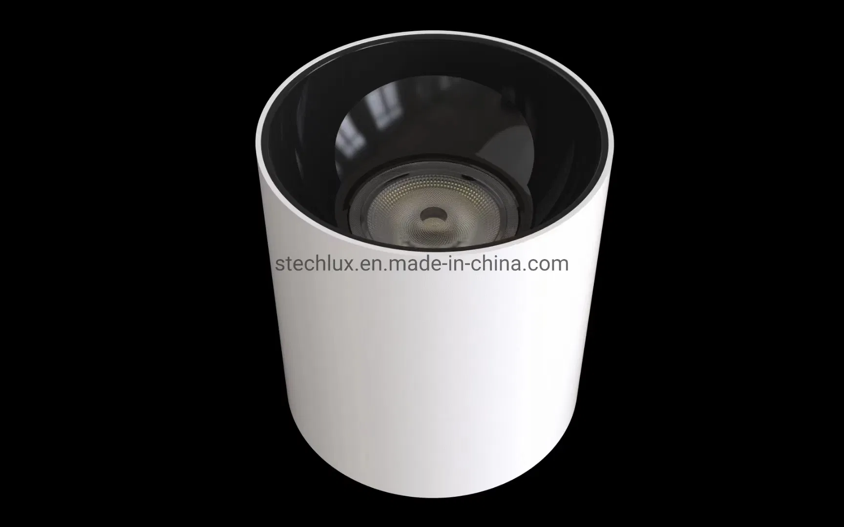 RoHS IP44 35W Anti Glare Airport Cylindrical Surface Mount LED Downlight