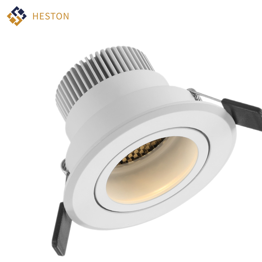 Modern Residential Wall Washer LED Ceiling Downlight Dimmable Spotlight COB 9W 4000K LED Spot Downlight