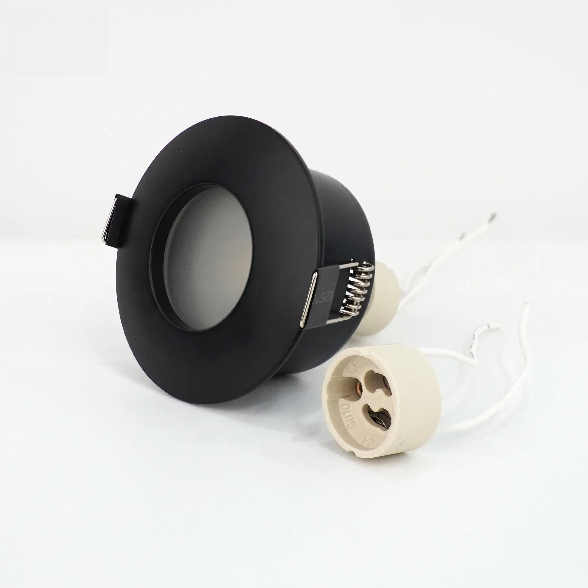 Industrial Style GU10/5.3 Downlight Housing Lighting Supplier's Waterproof IP20 LED Spot Light Iron Body Embedded Down Lights