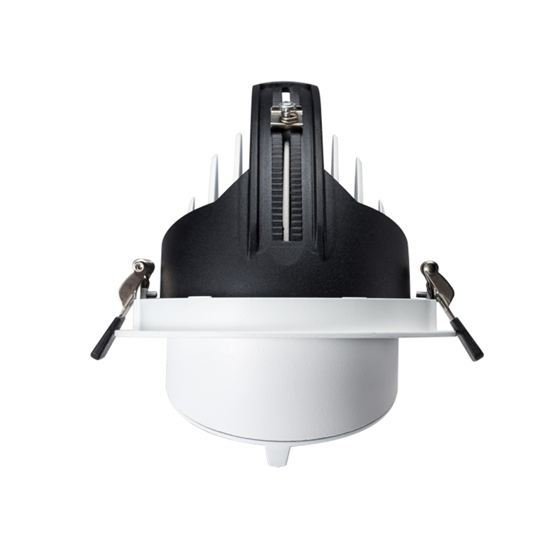 COB LED Gimbal Adjustable Recessed Downlight Warm White 20W 25W 30W 35W Trunk Light for Retail/Shop Aluminum Body with IP44 Rating