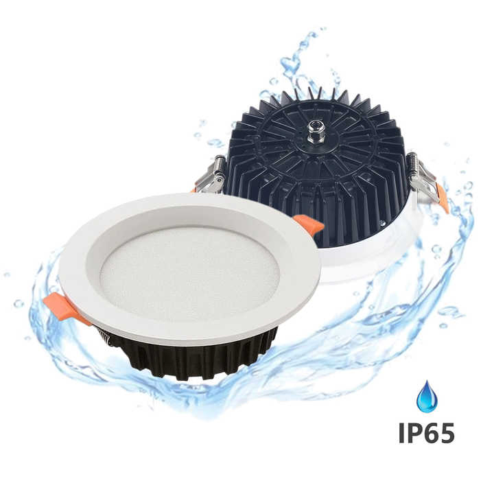 IP65 15W 20W 30W Recessed SMD LED Downlight Kitchen Bathroom Residential Commercial Lighting Down Light