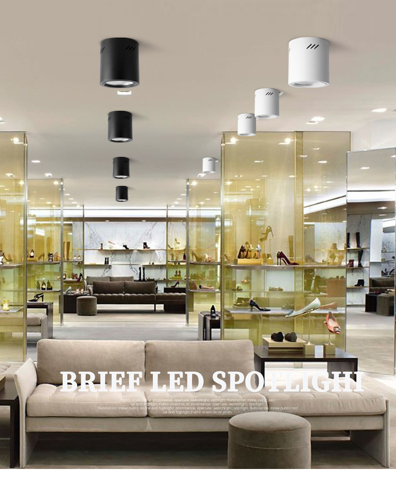 12W 18W 24W Mounted Downlight Surface Downlight LED