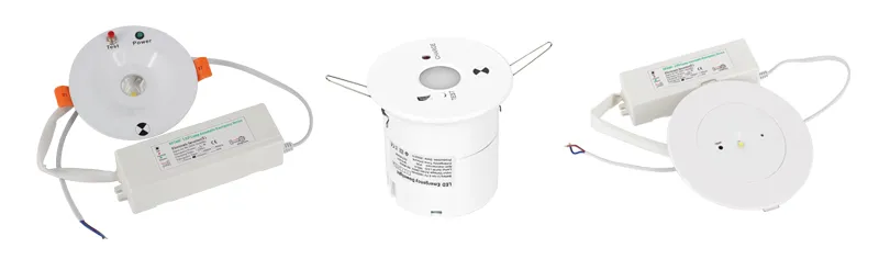 Emergency LED Downlight Detail