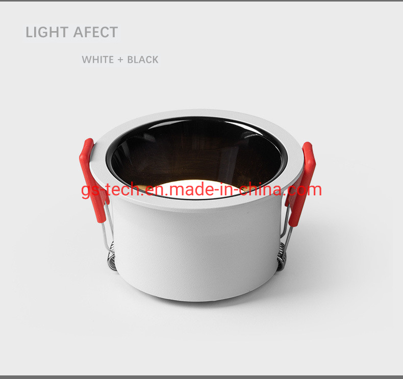 High Quality Commercial Spot Light Narrow Trim Anti Glare COB 7W 10W 15W 30W LED Spot Down Light