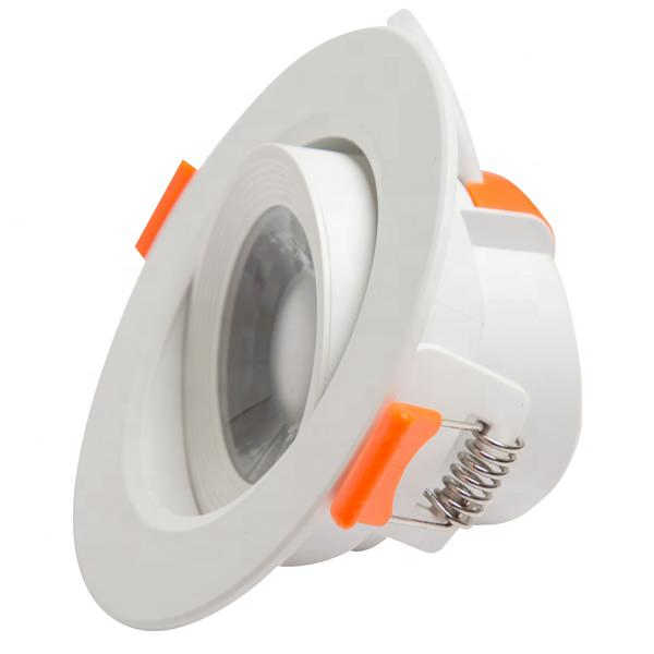 3W 5W 7W Angle Adjustable LED Light Embeded Bedroom Ceiling Lamp Recessed Square Spotlight 3CCT Dob Panel Light Downlight