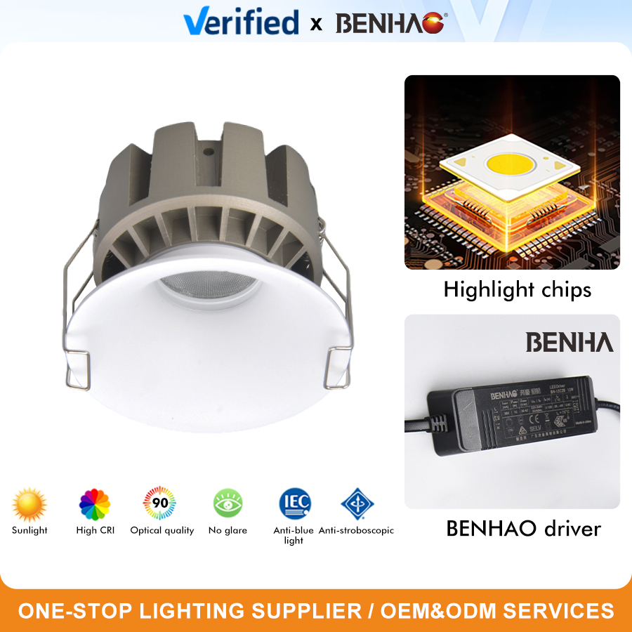 High Bay LED Downlight 50W 100W 150W Industrial Warehouse Workshop Factory Lighting with High Efficiency Heat Dissipation