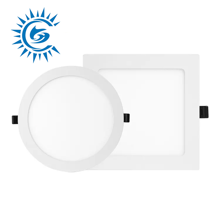 3W-24W Ultra-Thin High CRI Adjustable Round Square Downlight LED Panel Light
