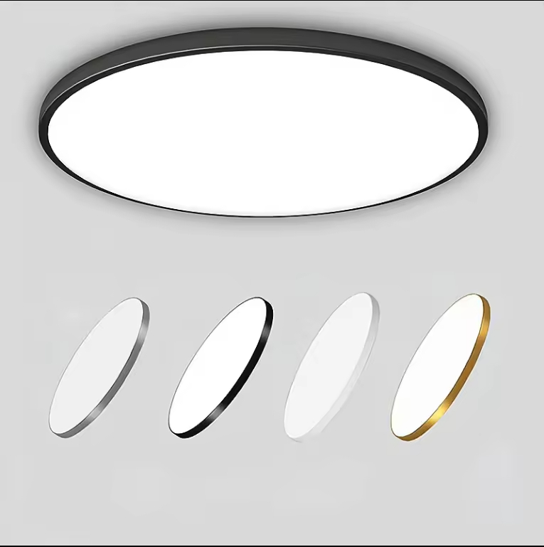 HOTOOK Recessed LED Ultra-Thin Slim Flat Round Square LED Downlight Ceiling Embedded Panel Light