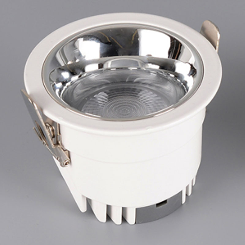 Heavy Duty LED Household Thick Aluminum Turbo Heat Dissipation Engineering Chinese-Made Commercial Lighting Downlight