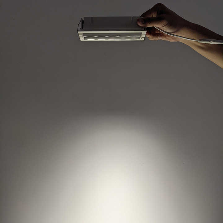 Factory Wholesale Good Price OEM/ODM High Quality Grille Light Deep Anti Glare Adjustable Angle Recessed LED Down Spot Lights