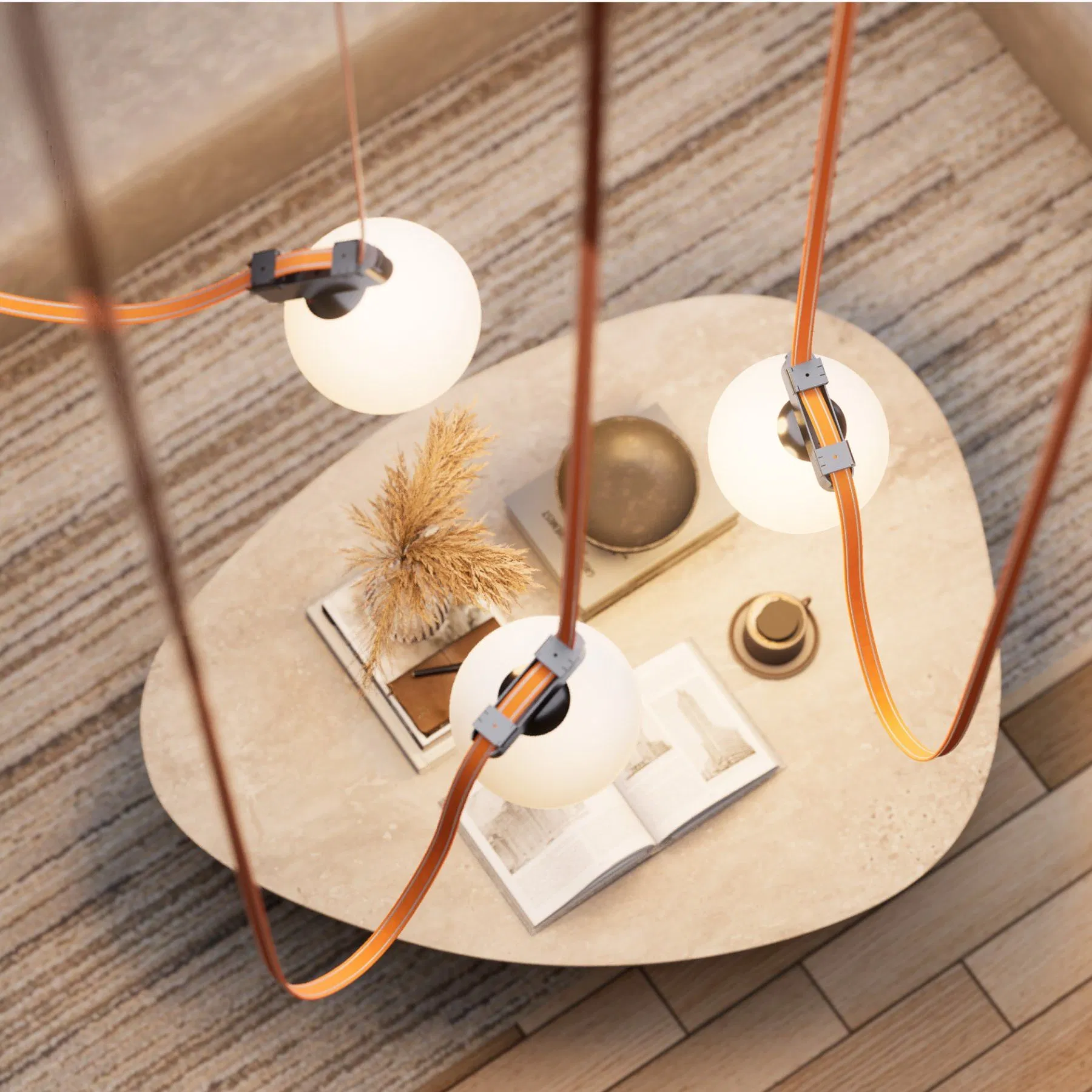 Ultra-Thin Tuya Bluetooth Mi Home 2.4G Smart Magnet Linear Track Lamp Surface Recessed Downlight Ceiling Spot LED Magnetic Track Light